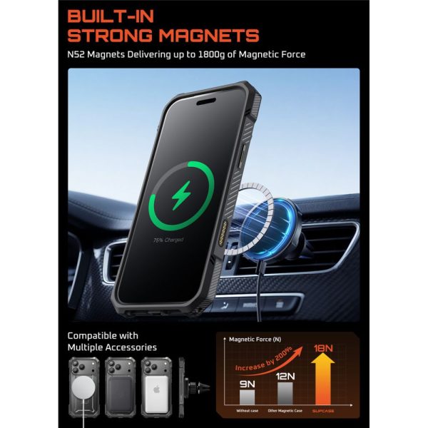 SUPCASE UB GRIP MAG MAGSAFE IPHONE 17 PRO MAX GREY - Image 5