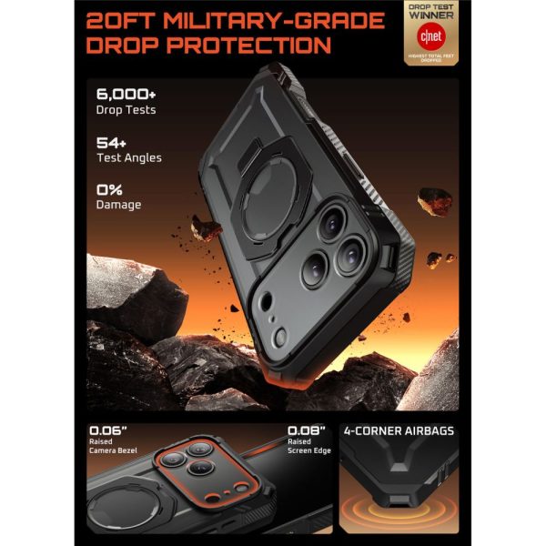 SUPCASE UB GRIP PRO MAG MAGSAFE IPHONE 17 PRO MAX BLACK - Image 3