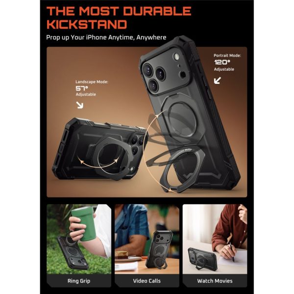 SUPCASE UB GRIP PRO MAG MAGSAFE IPHONE 17 PRO MAX BLACK - Image 4