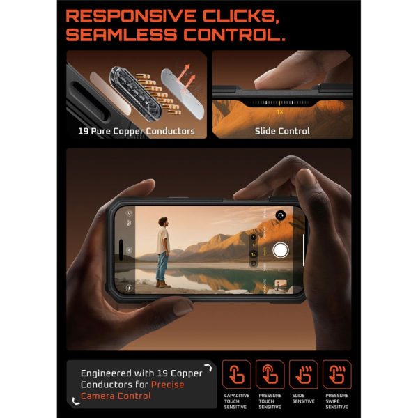 SUPCASE UB GRIP PRO MAG MAGSAFE IPHONE 17 PRO MAX BLACK - Image 6