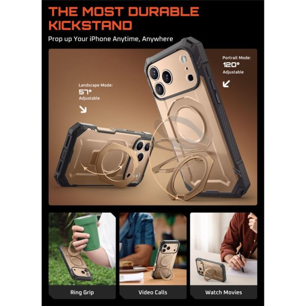 SUPCASE UB GRIP PRO MAG MAGSAFE IPHONE 17 PRO MAX DESERT GOLD - Image 4