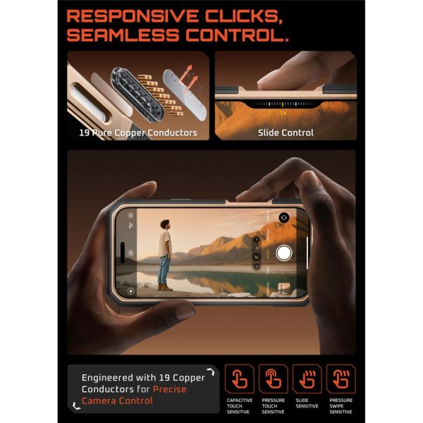 SUPCASE UB GRIP PRO MAG MAGSAFE IPHONE 17 PRO MAX DESERT GOLD - Image 6