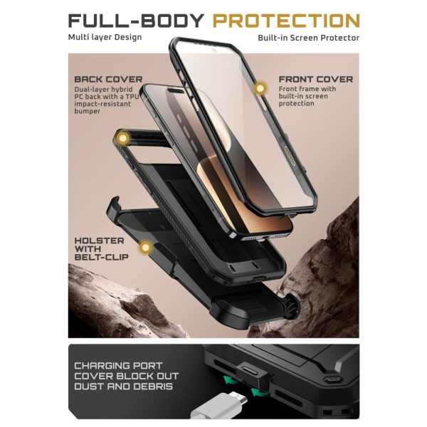SUPCASE UB PRO IPHONE 17 AIR BLACK - Image 3