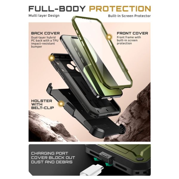 SUPCASE UB PRO IPHONE 17 PRO GULDAN - Image 3