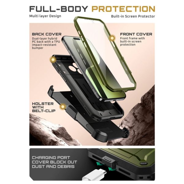 SUPCASE UB PRO IPHONE 17 PRO MAX GULDAN - Image 3
