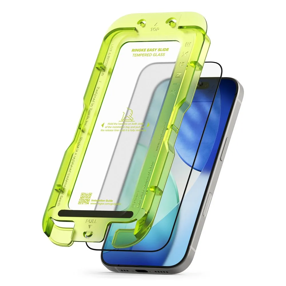 Τζάμι Προστασίας iPhone 17 Ringke Easy Slide 2-Pack Black - Image 2