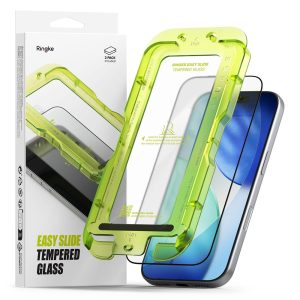 SZKŁO HARTOWANE RINGKE EASY SLIDE 2-PACK IPHONE 17 PRO BLACK