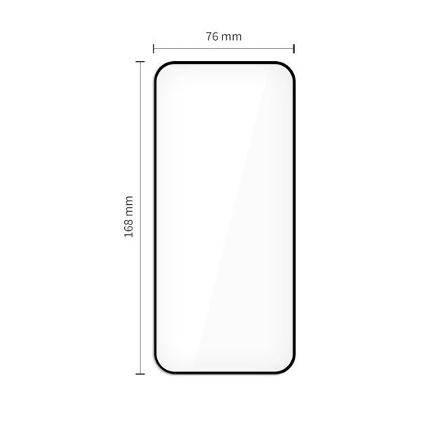 TECH-PROTECT GLASS FIT+ 2-PACK XIAOMI REDMI 15C (173 MM) BLACK - Image 3