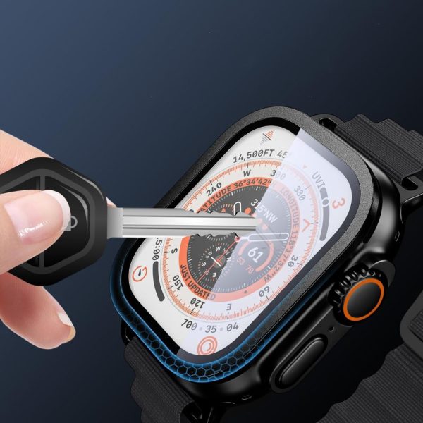 TECH-PROTECT GLASS RING 2-PACK APPLE WATCH ULTRA 1/2 (49 MM) BLACK - Image 4