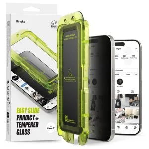 Privacy Τζάμι Προστασίας iPhone 17 Ringke Easy Slide 2-Pack