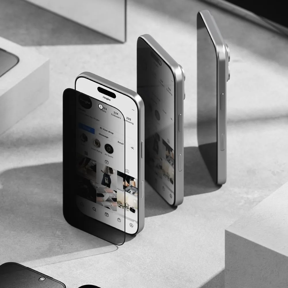 Privacy Τζάμι Προστασίας iPhone 17 Pro Ringke Easy Slide 2-Pack - Image 3