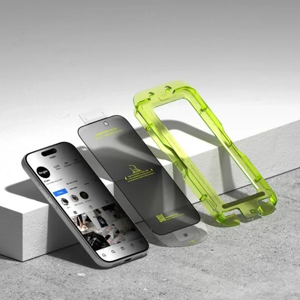 Privacy Τζάμι Προστασίας iPhone 17 Pro Ringke Easy Slide 2-Pack - Image 4