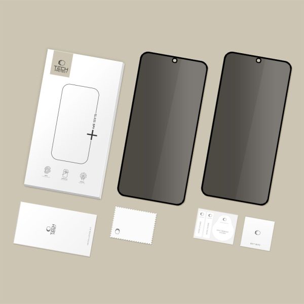 TECH-PROTECT GLASS SPY+ 2-PACK GALAXY S25 FE PRIVACY - Image 7