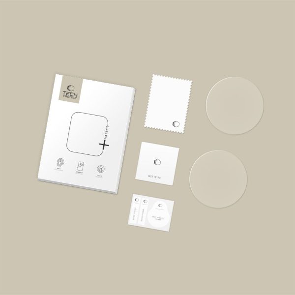 TECH-PROTECT GLASS FIT+ 2-PACK AMAZFIT T-REX 3 PRO 48MM CLEAR - Image 2