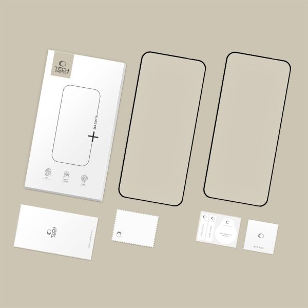 TECH-PROTECT GLASS FIT+ 2-PACK MOTOROLA EDGE 50 NEO / 60 NEO BLACK - Image 10