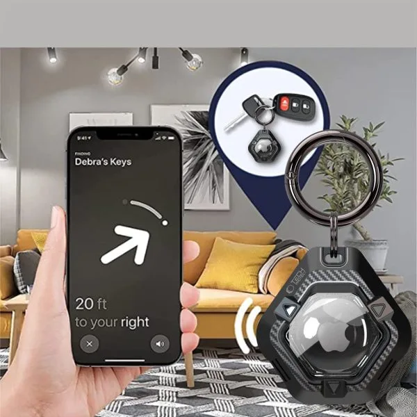 Θήκη Apple AirTag 1 / 2 Tech-Protect Defense Black - Image 7