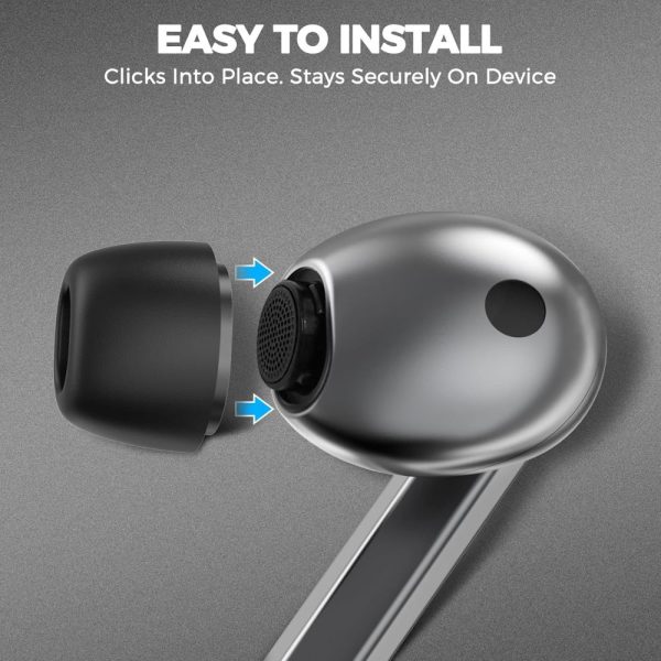 TECH-PROTECT EAR TIPS 3-PACK GALAXY BUDS 3 PRO GREY - Image 4