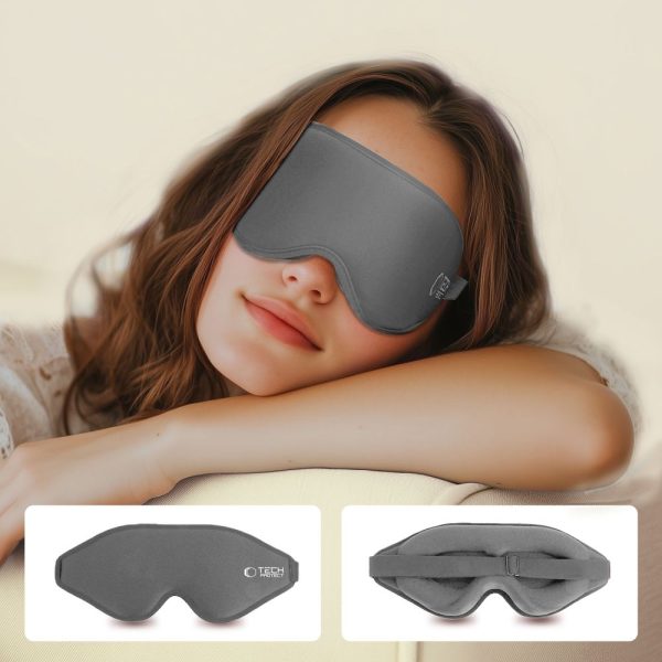 TECH-PROTECT EYESHADE SLEEP MASK GREY - Image 6