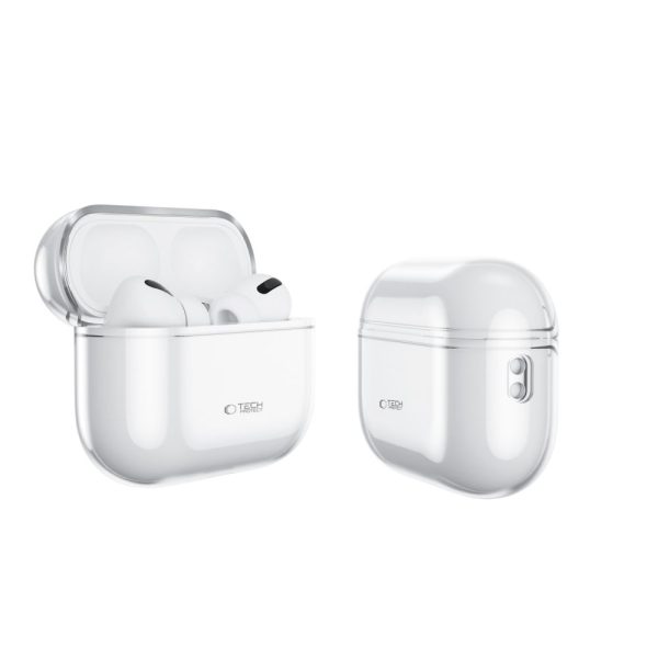 TECH-PROTECT FLEXAIR APPLE AIRPODS PRO 3 CLEAR - Image 3