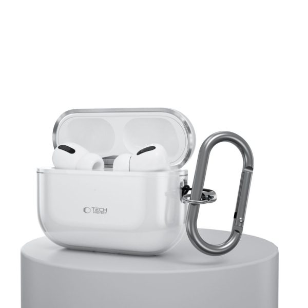 TECH-PROTECT FLEXAIR APPLE AIRPODS PRO 3 CLEAR - Image 4