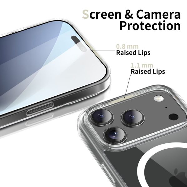 TECH-PROTECT FLEXAIR HYBRID MAGSAFE IPHONE 17 PRO CLEAR - Image 3