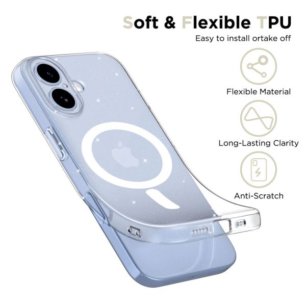 TECH-PROTECT FLEXAIR MAGSAFE IPHONE 17 GLITTER - Image 3