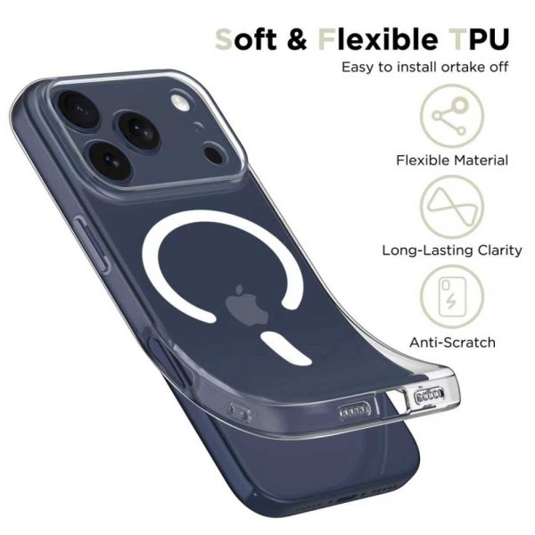 TECH-PROTECT FLEXAIR MAGSAFE IPHONE 17 PRO CLEAR - Image 3