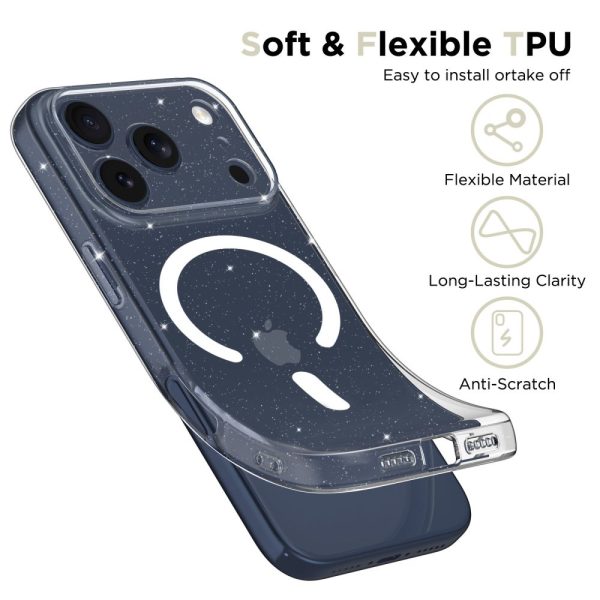 TECH-PROTECT FLEXAIR MAGSAFE IPHONE 17 PRO GLITTER - Image 3