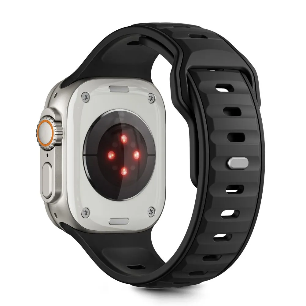 Λουράκι Tech-Protect Iconband Line για Apple Watch 8 / 9 / 10 / 11 / SE / Ultra (44-49mm) – Black / Black - Image 3