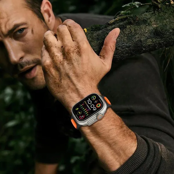 Λουράκι Tech-Protect Iconband Line για Apple Watch 8 / 9 / 10 / 11 / SE / Ultra (44-49mm) – Black / Black - Image 7