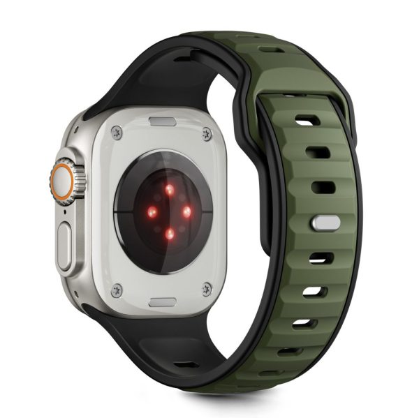 TECH-PROTECT ICONBAND LINE APPLE WATCH 44/45/46/49MM BLACK/GREEN - Image 3