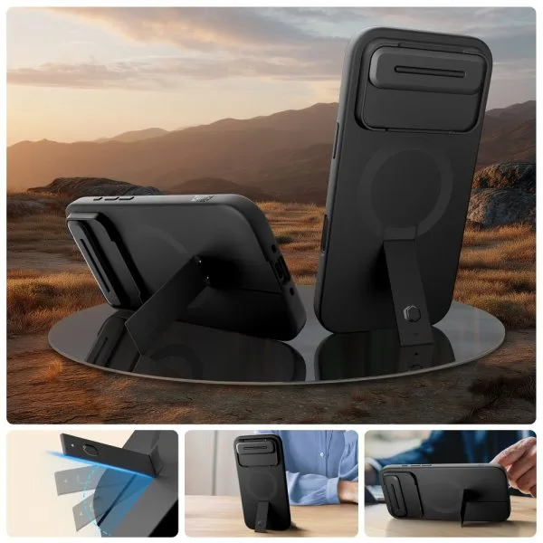 TECH-PROTECT KEVLAR AURA MAGSAFE IPHONE AIR BLACK - Image 4