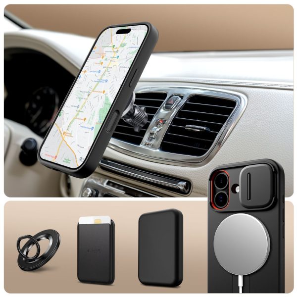TECH-PROTECT KEVLAR AURA MAGSAFE IPHONE 17 BLACK - Image 3