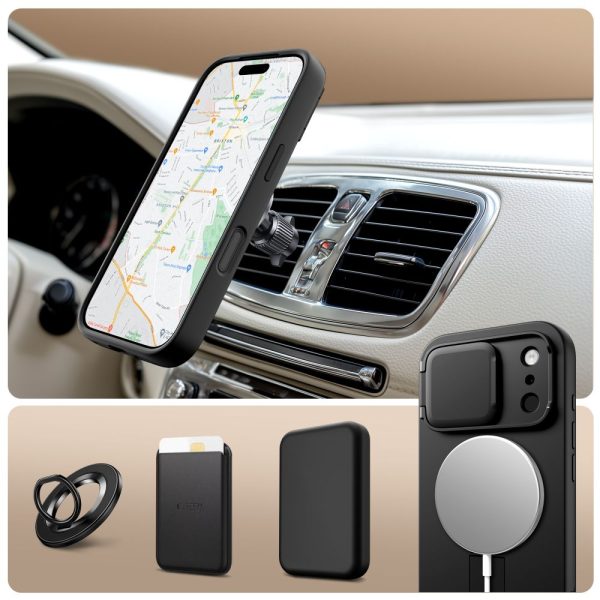 TECH-PROTECT KEVLAR AURA MAGSAFE IPHONE 17 PRO MAX BLACK - Image 3