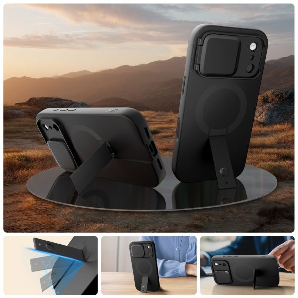 TECH-PROTECT KEVLAR AURA MAGSAFE IPHONE 17 PRO MAX BLACK - Image 4