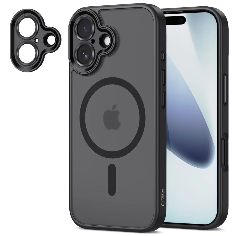 Θήκη iPhone 17 Tech-Protect MagCam MagSafe Matte Black - Image 2