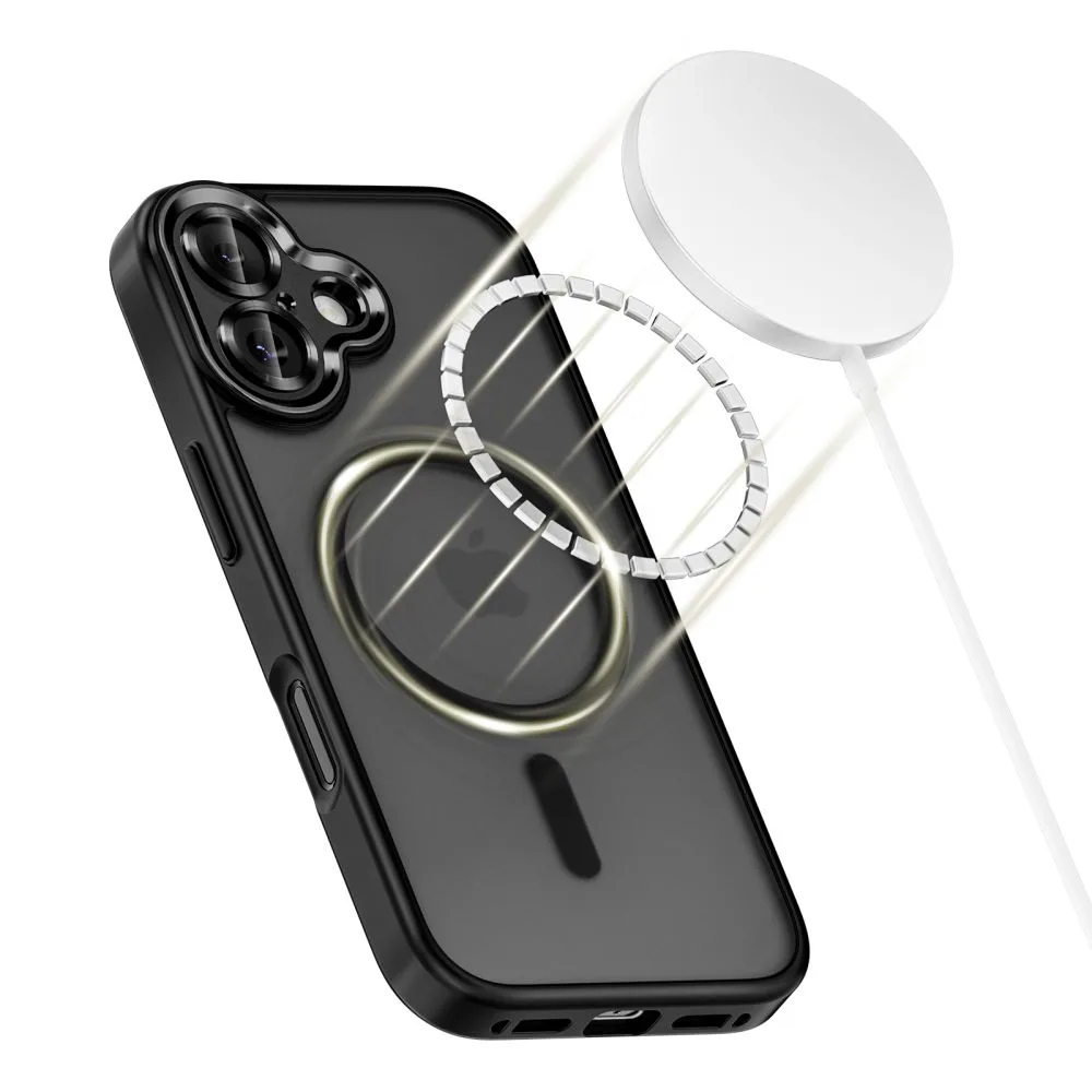 Θήκη iPhone 17 Tech-Protect MagCam MagSafe Matte Black - Image 3