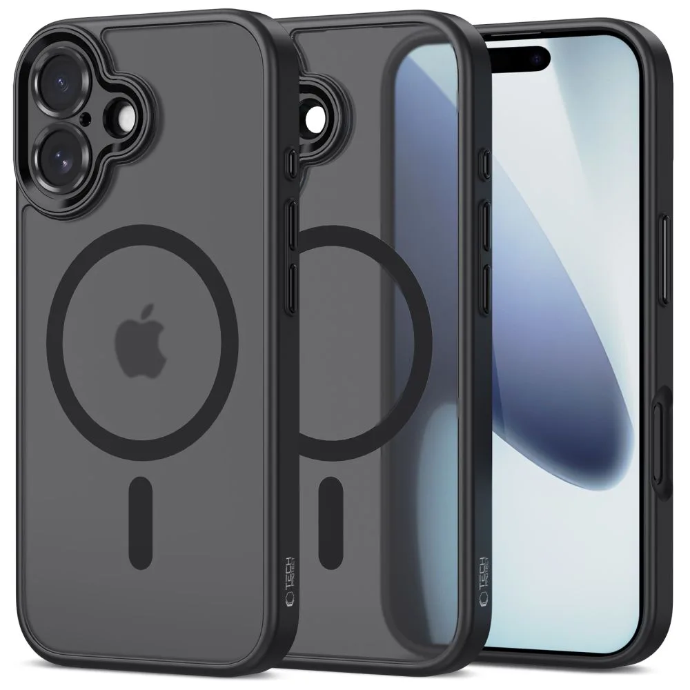 Θήκη iPhone 17 Tech-Protect MagCam MagSafe Matte Black