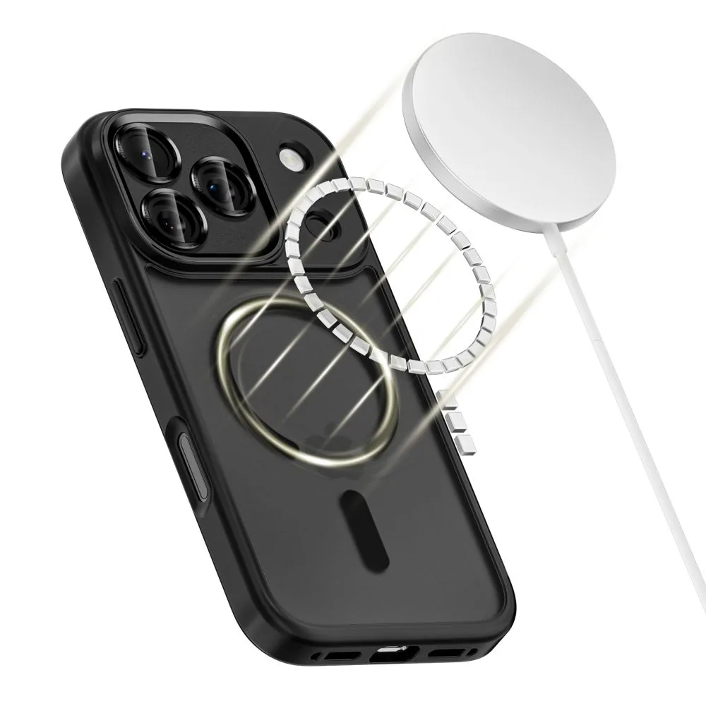 Θήκη iPhone 17 Pro Max Tech-Protect MagCam MagSafe Matte Black - Image 3
