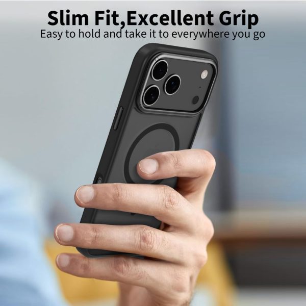 TECH-PROTECT MAGEDGE MAGSAFE IPHONE 17 PRO MAX MATTE BLACK/GUNMETAL - Image 3