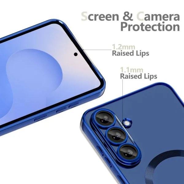 Θήκη Samsung Galaxy S25 FE Tech-Protect MagFlex MagSafe Navy Blue - Image 5