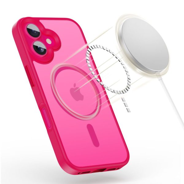 TECH-PROTECT MAGMAT MAGSAFE IPHONE 16 BLAZING PINK - Image 3