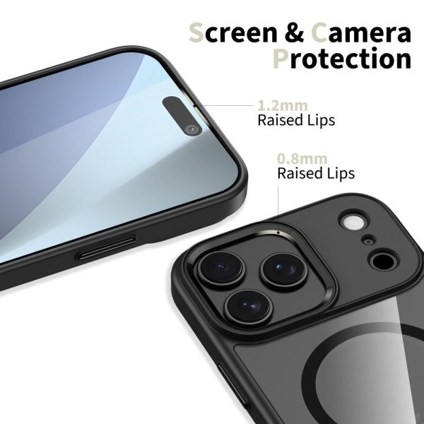 TECH-PROTECT MAGMAT MAGSAFE IPHONE 17 PRO MAX BLACK/CLEAR - Image 3