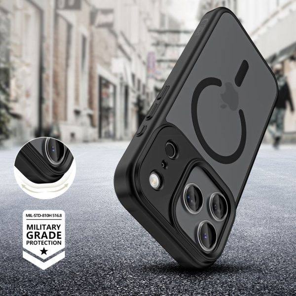 TECH-PROTECT MAGMAT MAGSAFE IPHONE 17 PRO MAX MATTE BLACK - Image 5