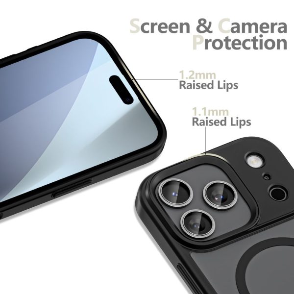 TECH-PROTECT MAGMAT XT 4-SET MAGSAFE IPHONE 17 PRO MATTE BLACK - Image 3