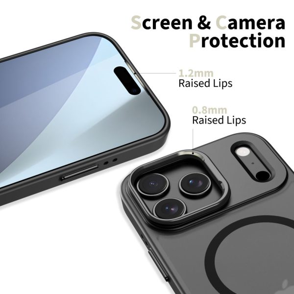 TECH-PROTECT MAGSTAND MAGSAFE IPHONE 17 PRO MATTE BLACK - Image 3