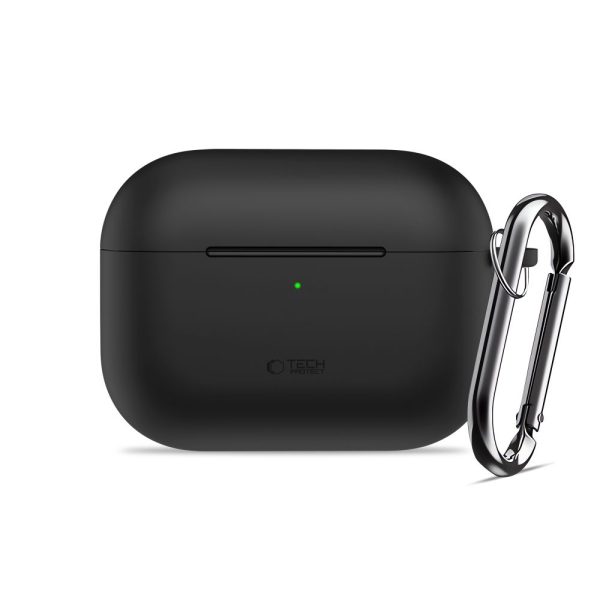 TECH-PROTECT SILICONE HOOK APPLE AIRPODS PRO 3 BLACK - Image 2