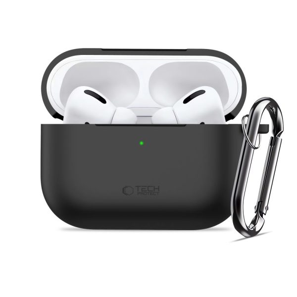 TECH-PROTECT SILICONE HOOK APPLE AIRPODS PRO 3 BLACK - Image 3