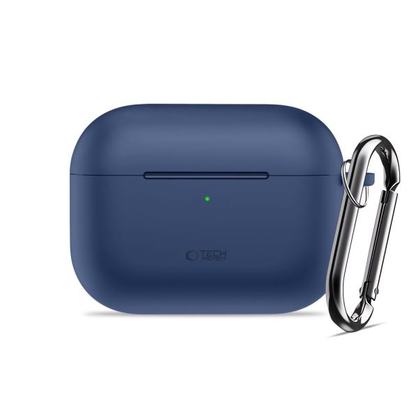 TECH-PROTECT SILICONE HOOK APPLE AIRPODS PRO 3 NAVY BLUE - Image 2