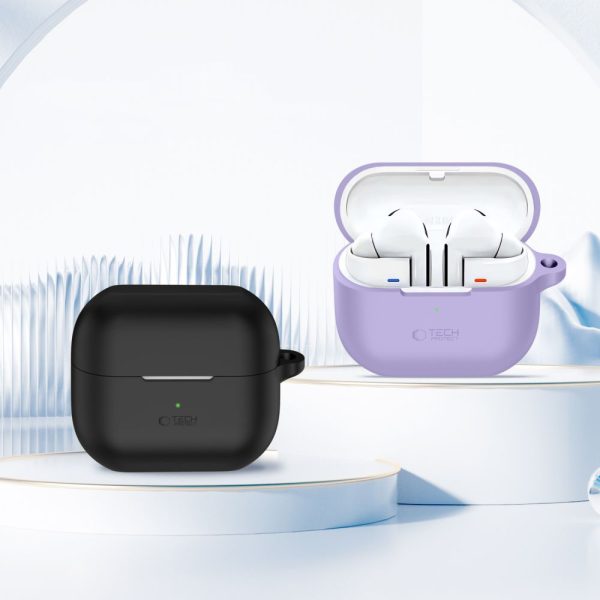 TECH-PROTECT SILICONE HOOK SAMSUNG GALAXY BUDS 3/3 FE/3 PRO LAVENDER - Image 3